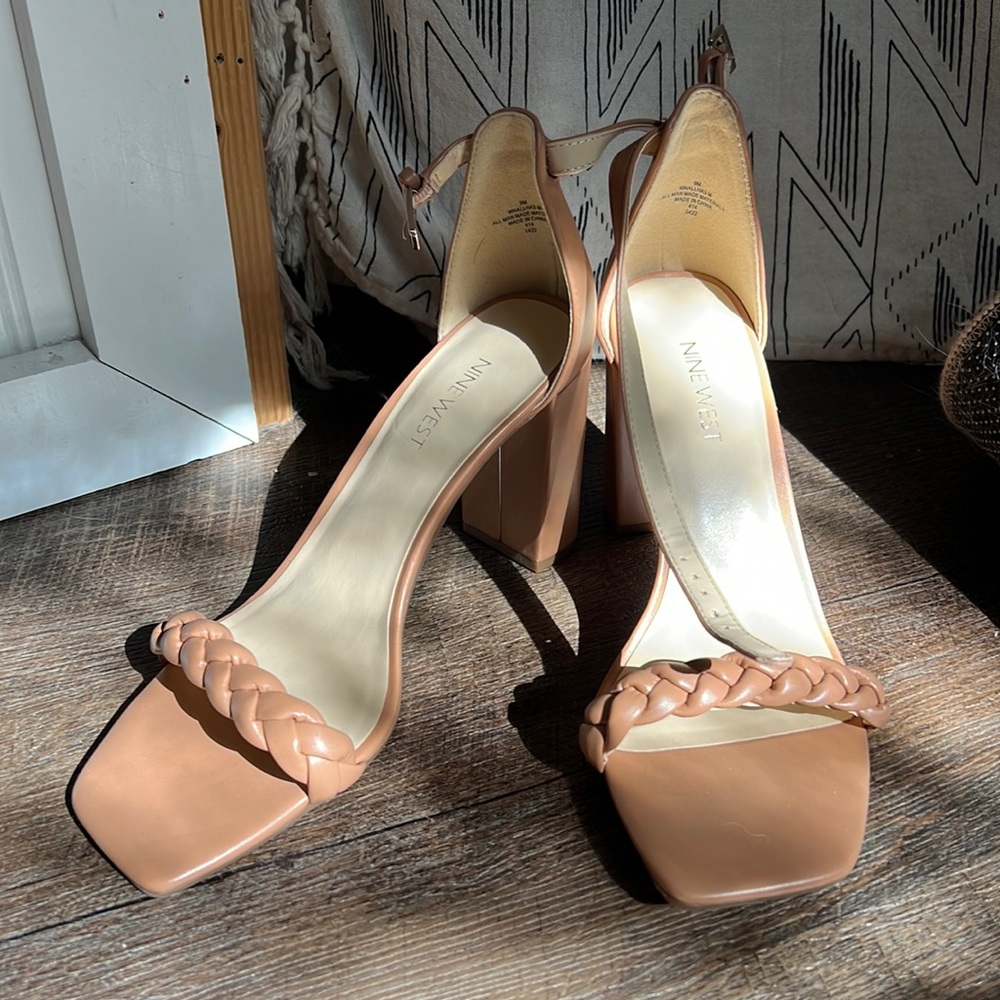 Nine West Braided Heels